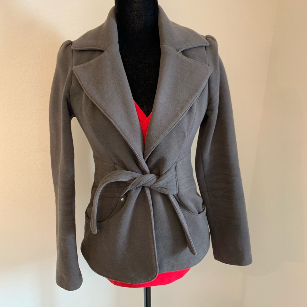 Gray smoking Jacket